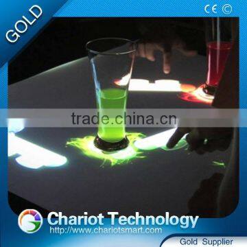 ChariotTech interactive projection display system, interactive bar galss