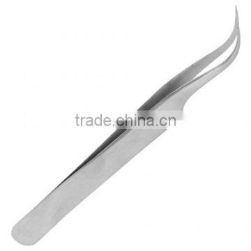 Eyebrow Tweezers Curved Fine Point