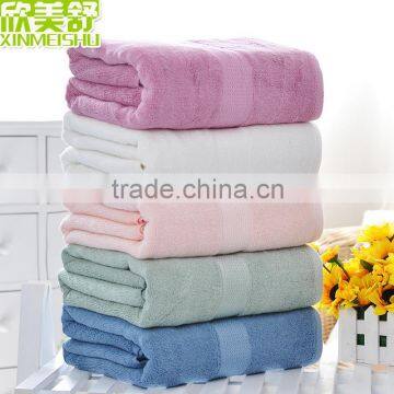 Solid color Dobby bamboo sport towel wholesale