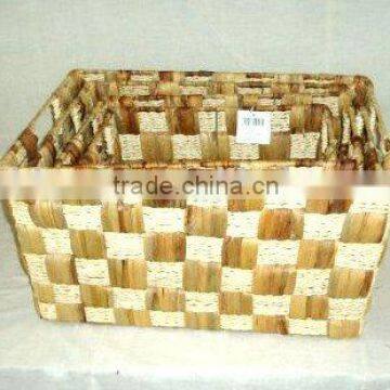 Four pieces Water Hyacinth Home Storage Basket