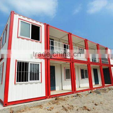 high quality and best price moduler prefabricated sandwich panel container house for dormitory