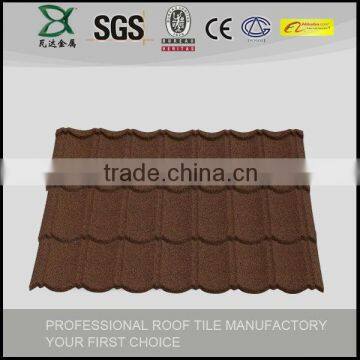 Stone Chip Coated Steel Roofing/Coated Steel Roofing/ Economical Wooden