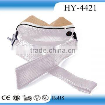 Electronic shiatu neck shoulder hand held infrared heat vibrating massager