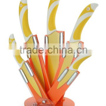 5pcs knife set -Stainless steel Non-stick blade coating