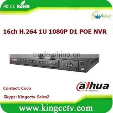 Dahua embedded 1U h.264 mutilanguage wifi NVR dahua poe nvr nvr3216-P 16ch 1080P realtime NVR