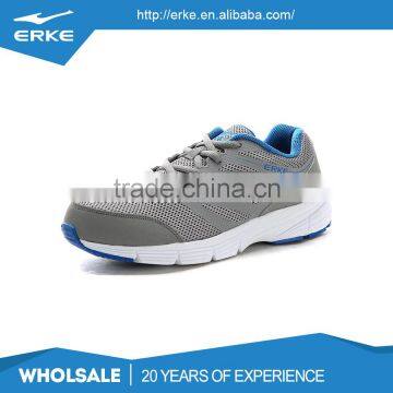 ERKE wholesale dropshiping brand lightweight breathable mesh sport mens running shoes