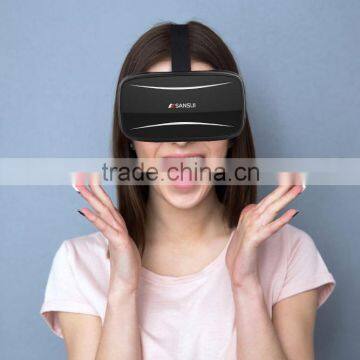 2016 VR All in one 3D vr glasses with 2000mAh battery