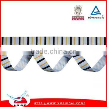Wholesale Custom Stripe Grosgrain Ribbon for Gift Packing