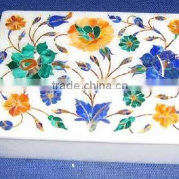 Handmade Colorful White Box