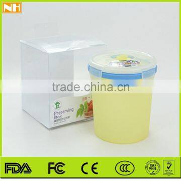 Newly Product 850ML Silicone Round Preserving Box /lunch Box photo-3