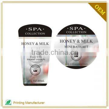 Tyvek Printing Natural Skin Care Make-up Cosmetic Print Label
