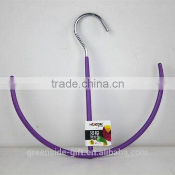 GS8113 PVC Plastic Coated Metal Shoes Hanger