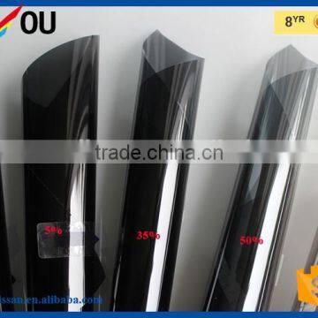 high quality black tinting glue film with non-reflective with anti-scratch film