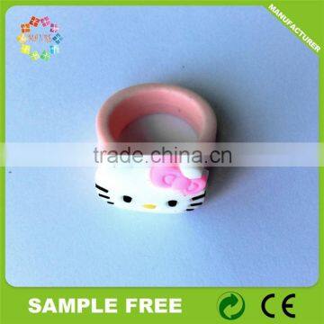 Super Quality High Performance Soft Pvc Children Gift Ring photo-2