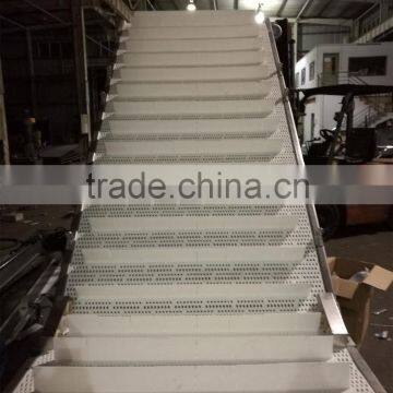 Food Grade 22% Percent Opening Modular Belt Climbing Conveyor photo-4