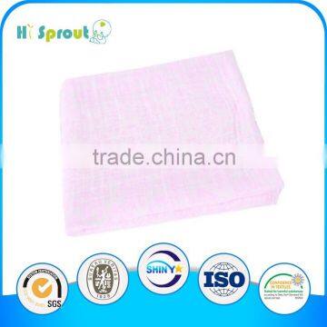 High Quality Pink Girl Baby Muslin Wraps