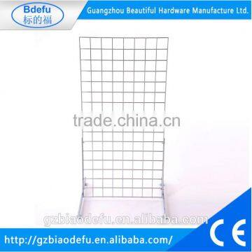 Supermarket Retail store display gridwall DIsplay stand