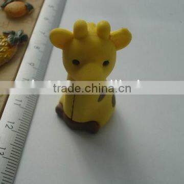 new design deer shaped eraser for kids