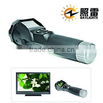 Police Equipment 1080P LED Flashlight Torch Camera Video Recorder / Flashlight DVR / Flashlight Camcorder with LCD Screen