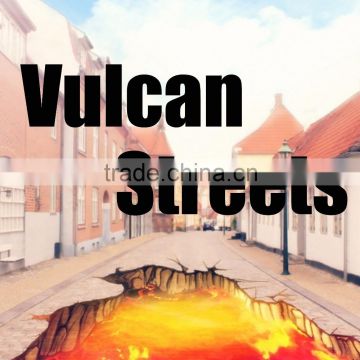 Vulcan Streets Black Customized Drop Shipping Cushion Cover Home Decor 45*45cm