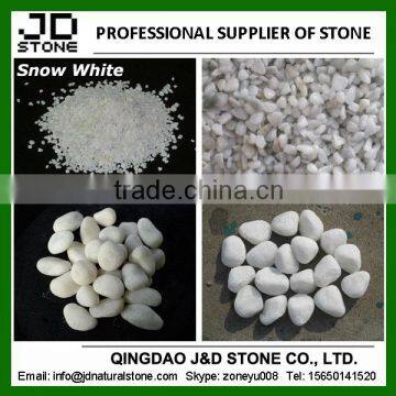 Cheap snow white pebble sotne price