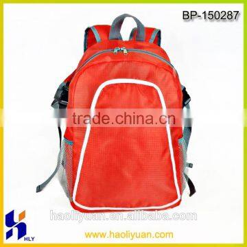 Orange polyester promotion diaper backpacks