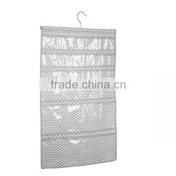 Most Fashion Hanging Jewelry Organizer With 80 Transparent Pockets