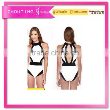 BSC102 Pretty mature women sexy one piece printing skirt bikini swimwear