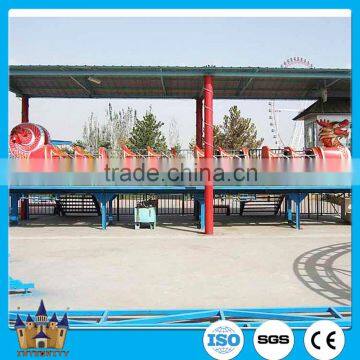 Amusement Mini Roller Coaster Track Sliding Dragon for Adults and Kids photo-2