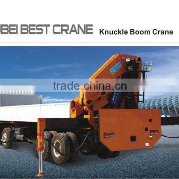 25ton Quicklift Compact Cranes,SQ500ZB4, Hydraulic Truck Crane With Knuckle Booms.