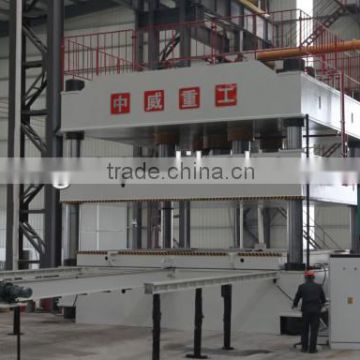 ZHONGWEI 1000 ton Four Column Deep Drawing Hydraulic Press for TUV ISO certification