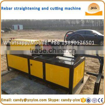 scrap rebar straightening machine , steel round bar cutting machine , steel wire straightening and cutting machine