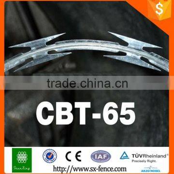 Razor blade / barbed wire / barbed wire roll price fence
