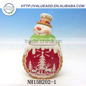 Best price christmas ceramic the cookie jar fashion designed