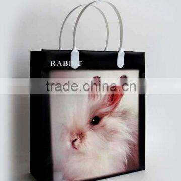 thicker ldpe plastic bag with plastic handle