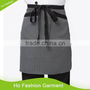 Custom cooking high quality disposable chef waist cotton apron