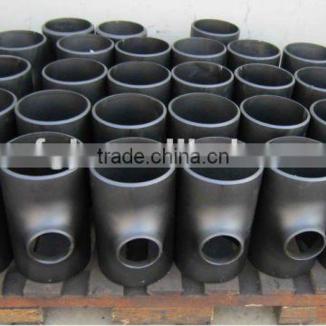 asme b16.9 sch80 reducing tee