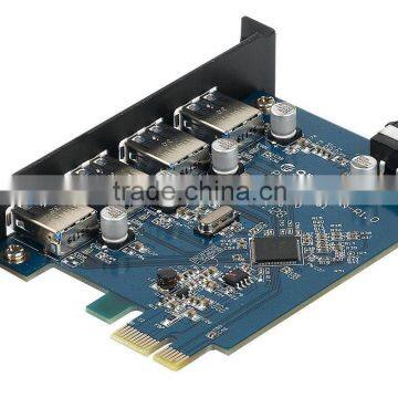 4ports USB3.0 Express Card, PCI-E Express Card,4 Port Usb Express Card photo-5