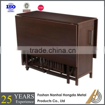 high end wood folding round table for sale