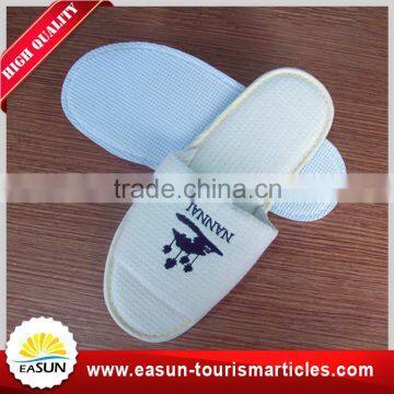 Custom colours disposable terry washable 5star hotel slippers