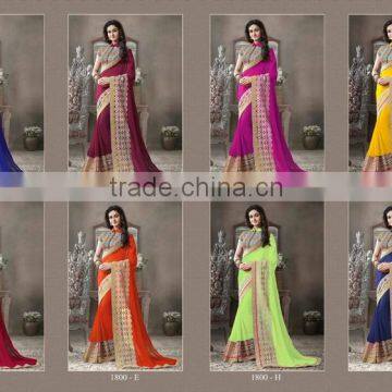 Indian Art Silk Bollywood Sarees Wholesale photo-3