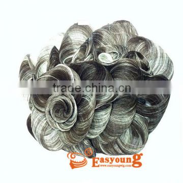 Fashion hair accessories wholesale , synthetic hair pieces for updo