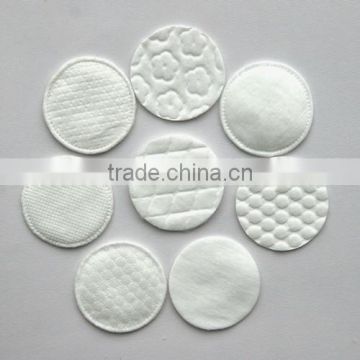 High quality Cosmetic round cotton pad