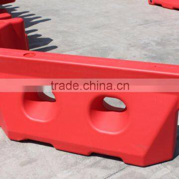 Two holes water filled barrier safety road barrier