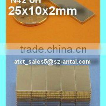 High Coercive Quality Strong Uh Grade Sintered Ndfeb Magnet Material