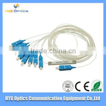 Mini module 1 to 8 fiber optic coupler