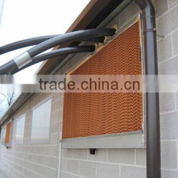 High evaporation efficiency poultry breeding cooling pad