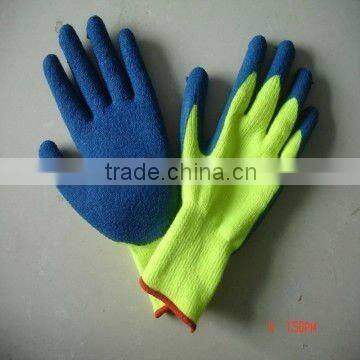 knitted hand gloves