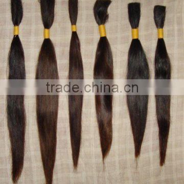 Remy Single Drawn Hair Bulk - Natural Straight Human Hair