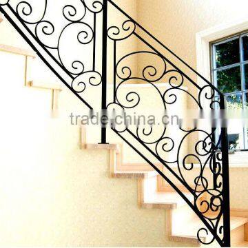 Wrought Iron Railings for Indoor Stairs/decorative interior stair Railings